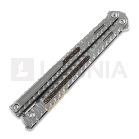 Нож бабочка Maxace Obsidian Spearpoint, light grey