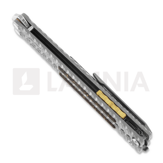 Maxace Obsidian Spearpoint balisong, light grey