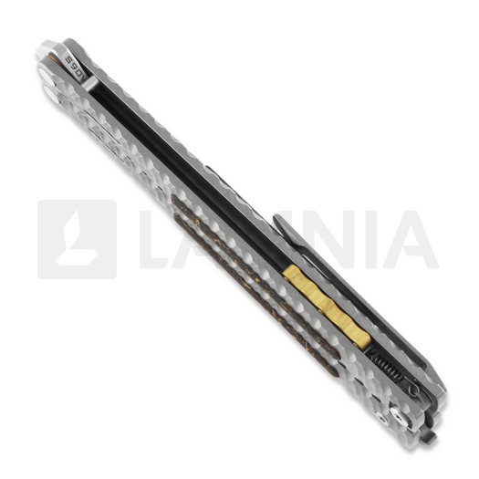 Нож бабочка Maxace Obsidian Spearpoint, light grey