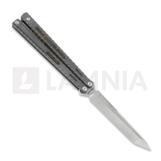 Нож бабочка Maxace Obsidian Tanto, dark grey