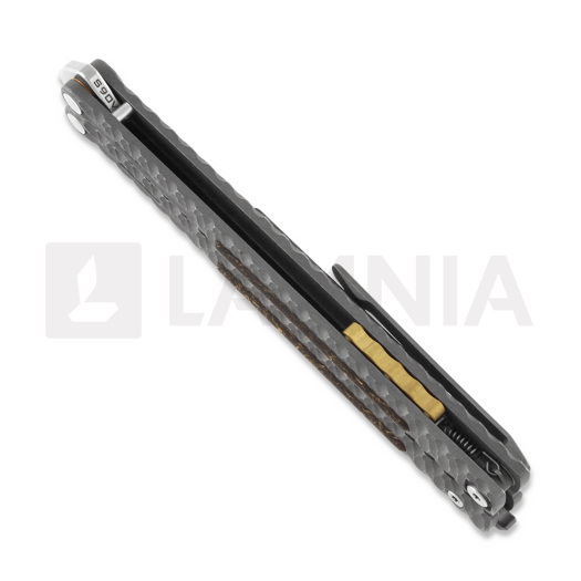 Maxace Obsidian Tanto balisong, dark grey