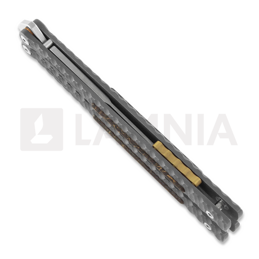 Balisong Maxace Obsidian Tanto, dark grey, latchless
