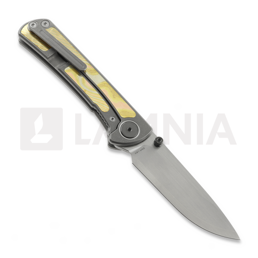 Maxace Peregrine III Titanium & Mokume 折叠刀