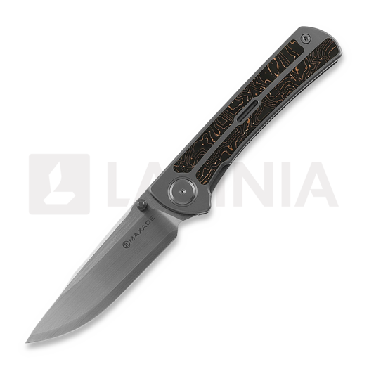 Coltello pieghevole Maxace Peregrine, Sandblast/Copper CF