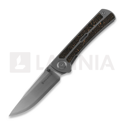 Maxace Peregrine összecsukható kés, Sandblast/Copper CF