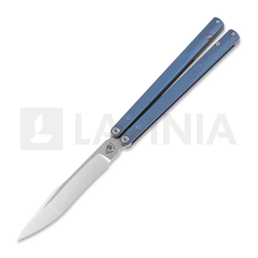 Balisong Maxace Pian M390 Blue, satin