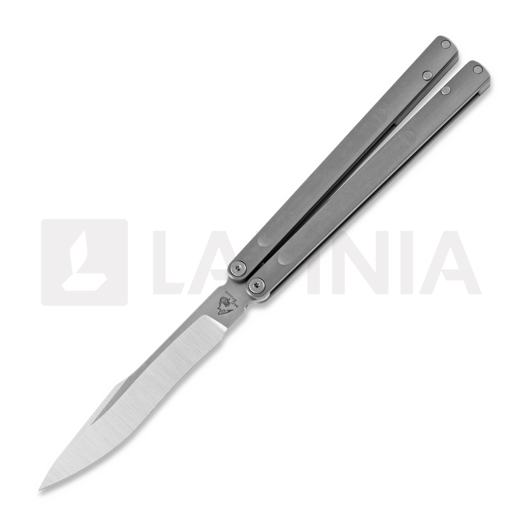 Maxace Pian M390 Gray balisong, satin