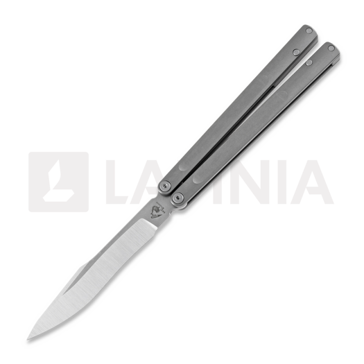 Maxace Pian M390 Gray balisong, satin