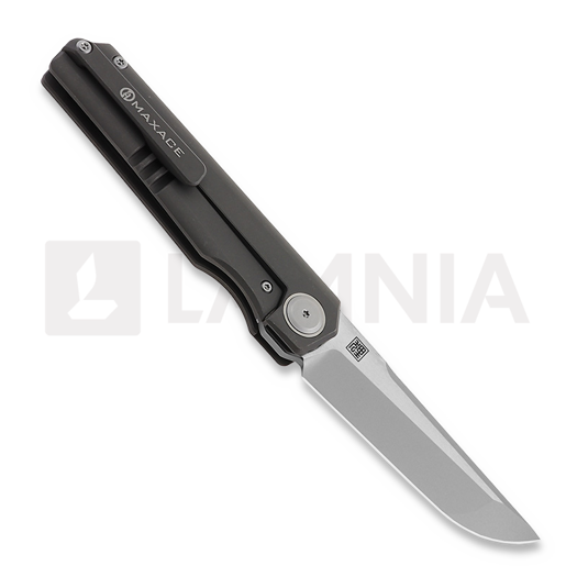Maxace Racoon Dog sulankstomas peilis, Hole Handle