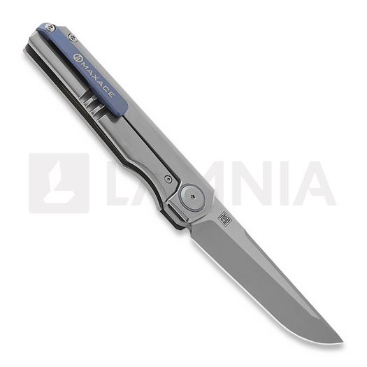 Maxace Racoon Dog sulankstomas peilis, Smooth handle