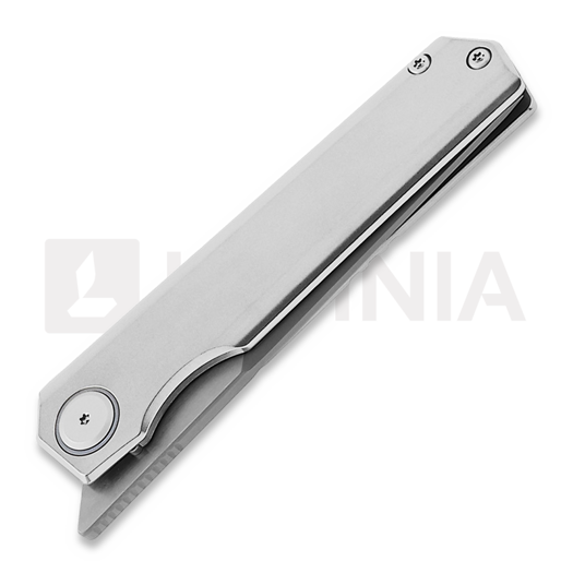 Maxace Racoon Dog sulankstomas peilis, Smooth handle