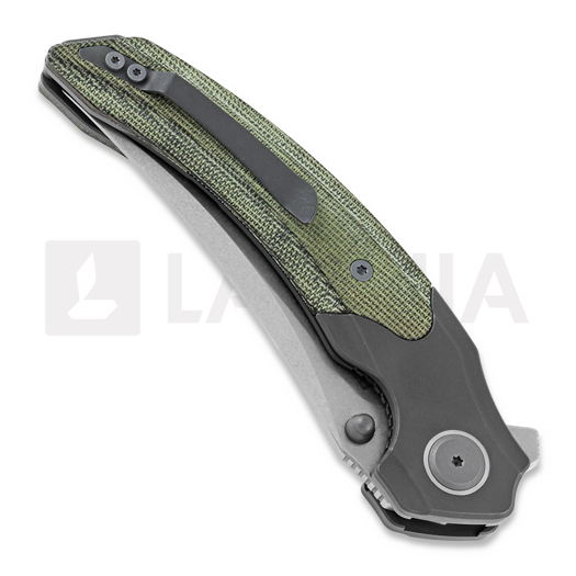 Maxace Rock sulankstomas peilis, ruda