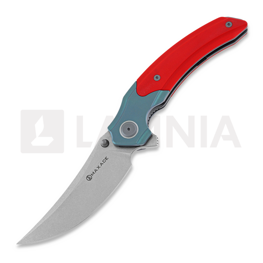 Maxace Rock folding knife, red