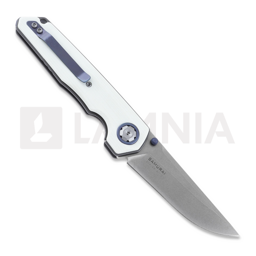 Maxace Samurai-2 folding knife, white