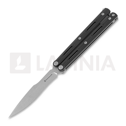 Balisong Maxace Serpent Striker v3, negru