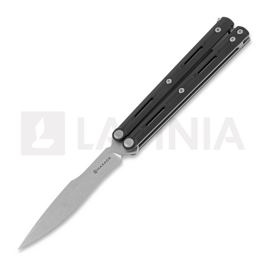 Maxace Serpent Striker v3 balisong, crna