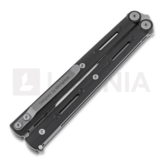 Maxace Serpent Striker v3 balisong, juoda