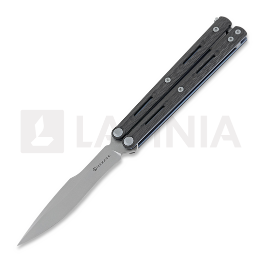 Nož mot&yacute;lek Maxace Serpent Striker v3 M390 Carbon Fiber