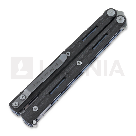 Nož mot&yacute;lek Maxace Serpent Striker v3 M390 Carbon Fiber