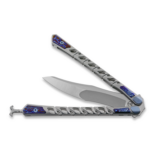 Balisong Maxace Skeleton, Satin M390