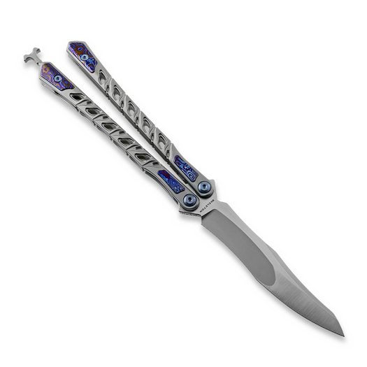 Maxace Skeleton balisong, Satin M390