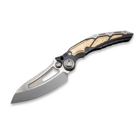 Maxace Titanis Mokume foldekniv