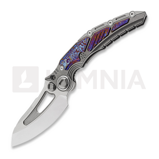 Nóż składany Maxace Titanis Timascus, mirror finish