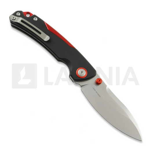 Saliekams nazis Maxace Toucan, Black G-10 & Red Aluminum