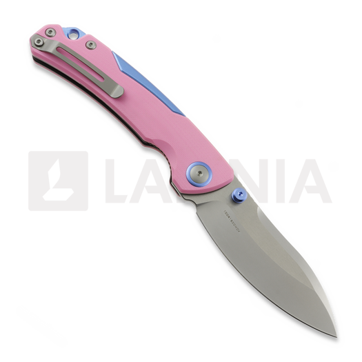 Saliekams nazis Maxace Toucan, Pink G-10 & Blue Aluminum