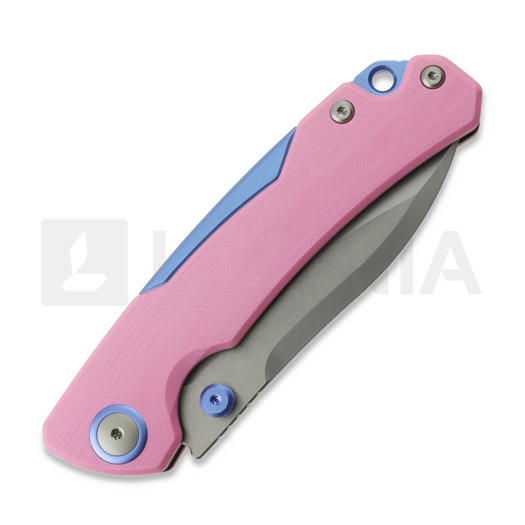 Saliekams nazis Maxace Toucan, Pink G-10 & Blue Aluminum