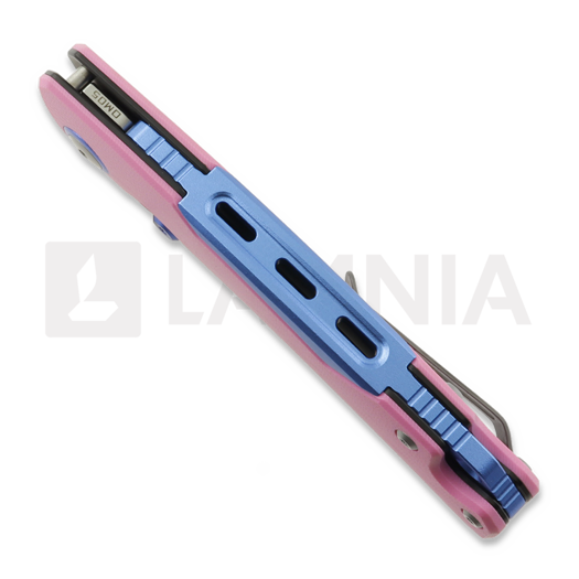 Saliekams nazis Maxace Toucan, Pink G-10 & Blue Aluminum
