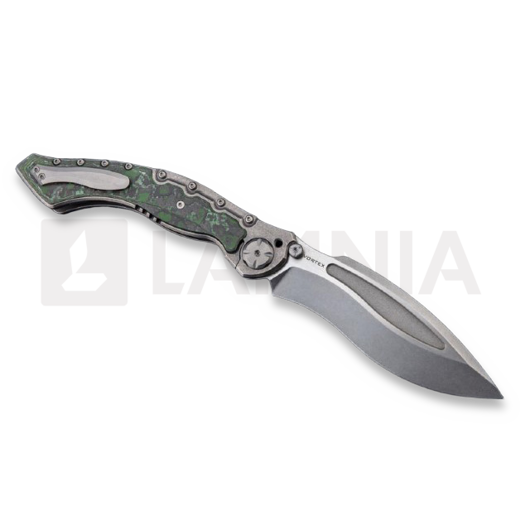 Zav&iacute;rac&iacute; nůž Maxace Vortex Green Quartz Carbon Fiber