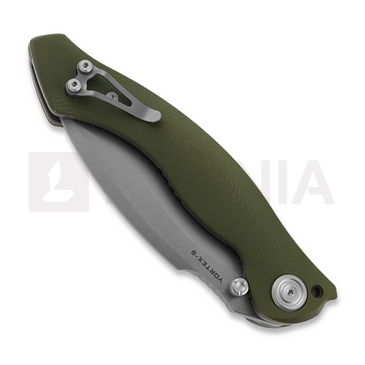 Maxace Vortex-S kääntöveitsi, vihreä