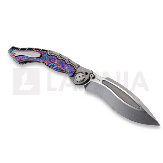 Maxace Vortex Timascus sulankstomas peilis