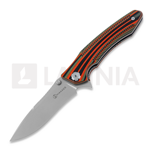 Maxace Zealot III Black Orange 접이식 나이프