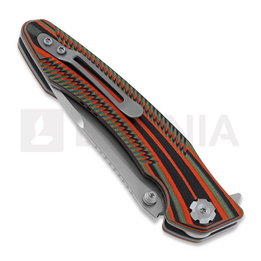 Maxace Zealot III Black Orange kääntöveitsi