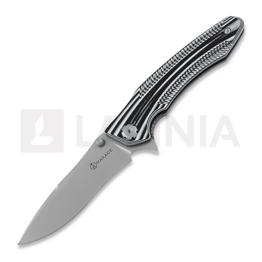 Maxace Zealot III Black White 접이식 나이프