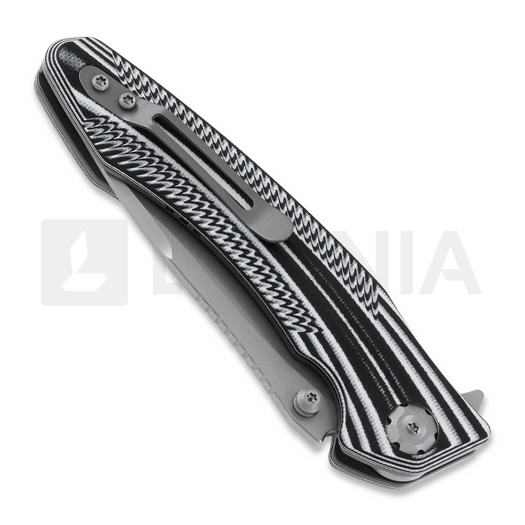 Maxace Zealot III Black White sulankstomas peilis