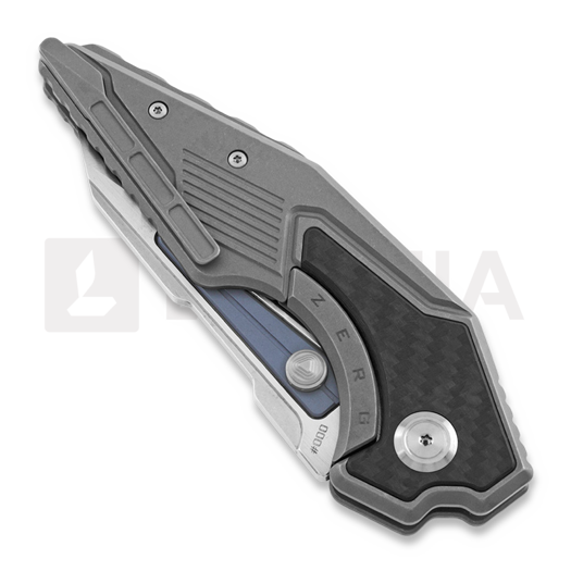 Maxace Zerg CF sulankstomas peilis, stonewash