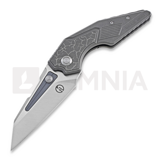 Couteau pliant Maxace Zerg Ti, stonewash/stonewash