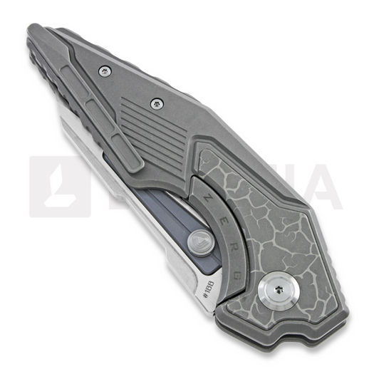 Maxace Zerg Ti 折叠刀, stonewash/stonewash