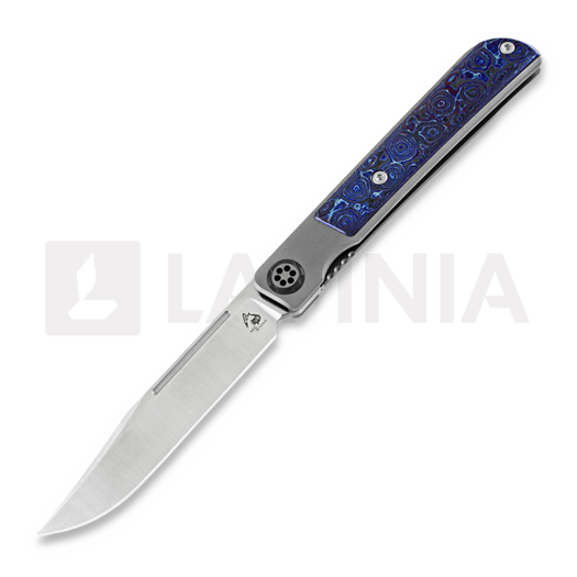 Maxace Zircon Zicronium Timascus inlays 접이식 나이프