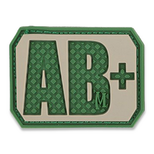 Emblema Maxpedition AB+ Blood type, arid BTABPA