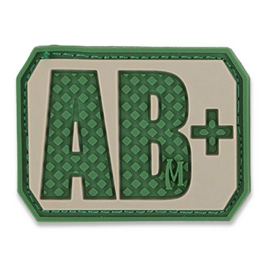 Etiķete Maxpedition AB+ Blood type, arid BTABPA