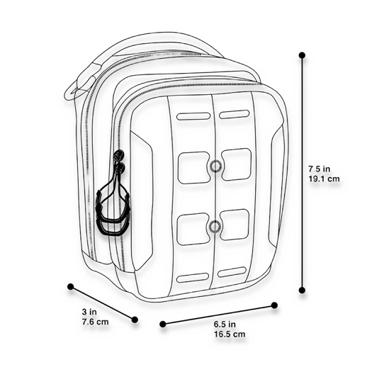 Kott Maxpedition AGR AUP Accordion Utility Pouch AUP