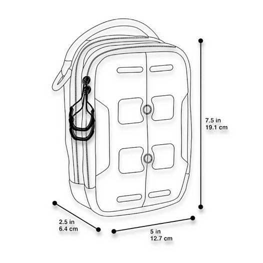 Taskuorganiseerija Maxpedition AGR CAP Compact Admin Pouch CAP