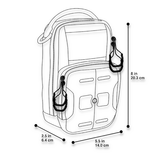 Maxpedition AGR DEP Daily Essentials Pouch Tasche, tan DEPTAN