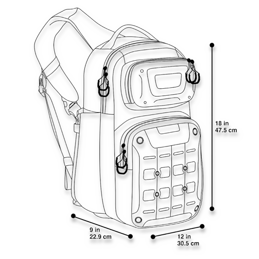 Maxpedition AGR Gridflux Sling Pack GRF