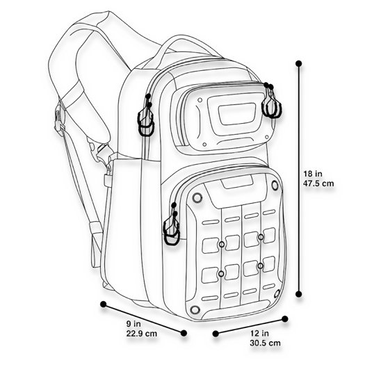 Maxpedition AGR Gridflux Sling Pack GRF