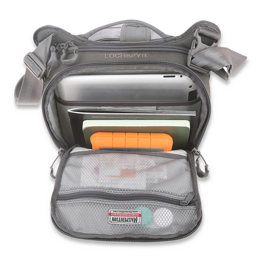 Maxpedition AGR Lochspyr skuldertaske, gr&aring; LCRGRY